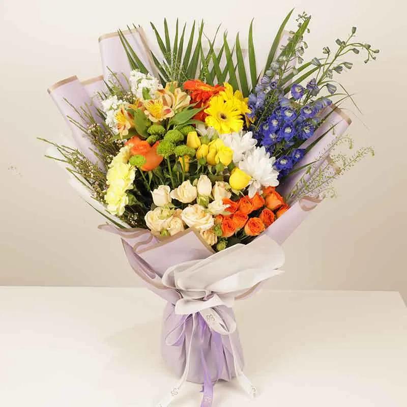 Radiant Mix Flower Bouquet