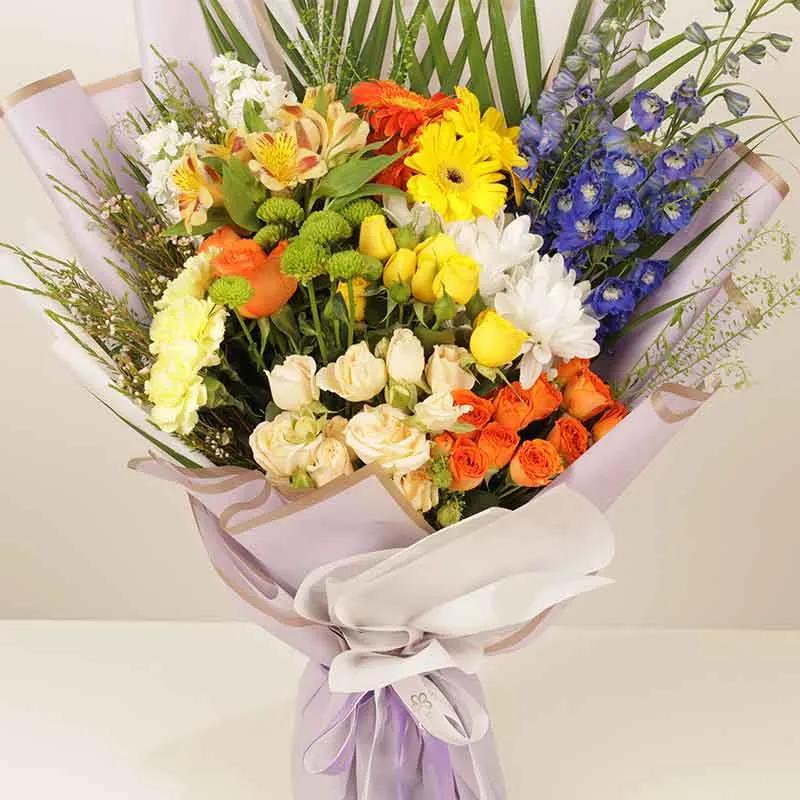 Radiant Mix Flower Bouquet