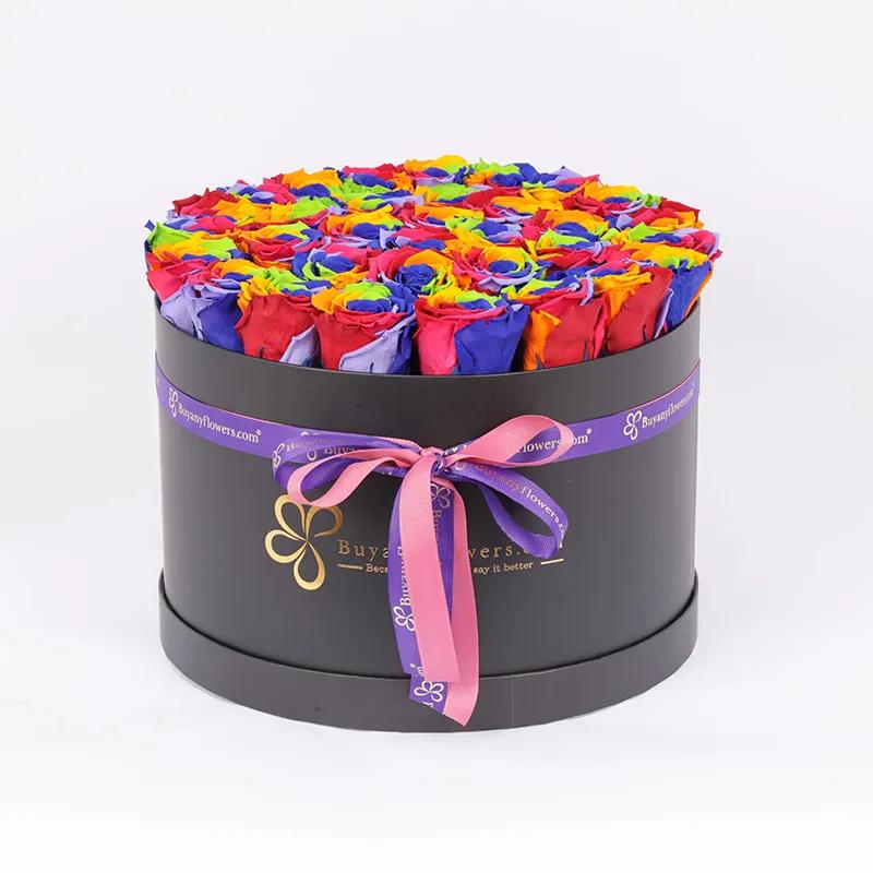 Rainbow Forever Roses