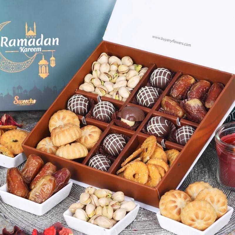 Ramadan Delight Gift Box Green