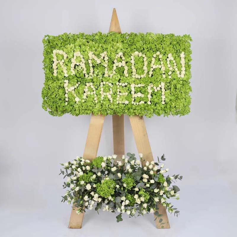 Ramadan Kareem Flower Stand