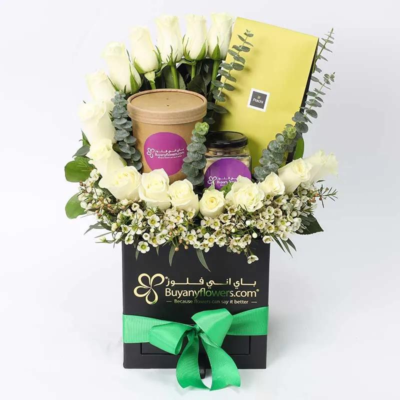 Roses Floral Crescent Hamper