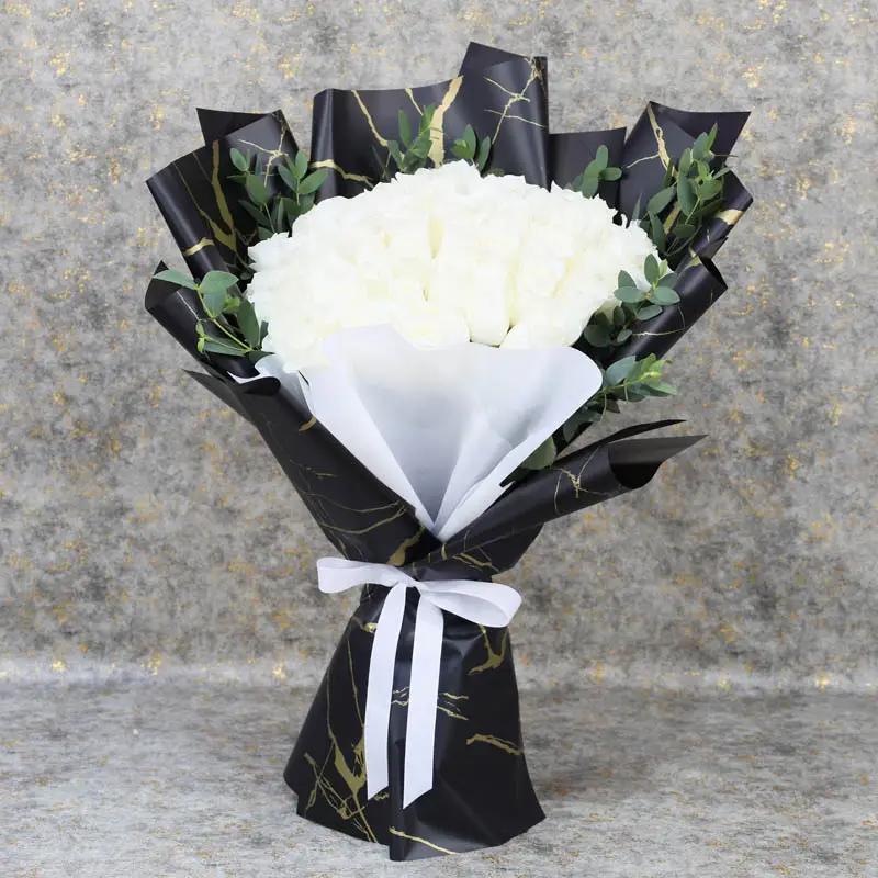 Snow 51 White Roses Bouquet