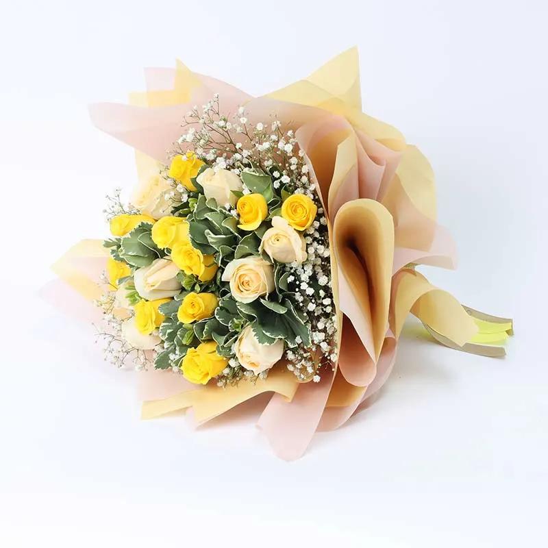 Sunshine 21 Roses Bouquet