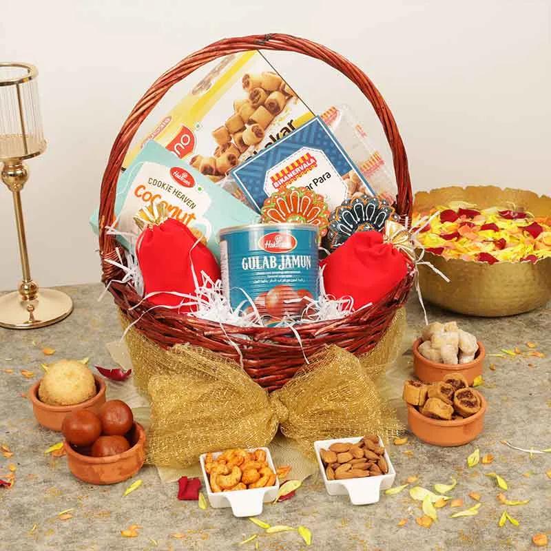 Sweet and Spicy Diwali Gift Basket