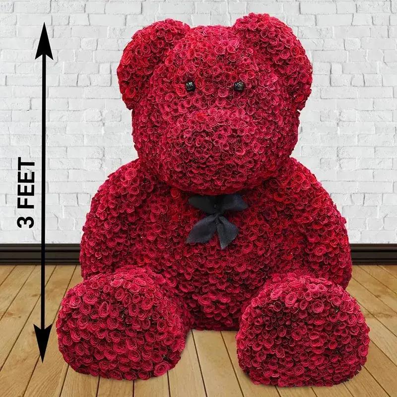 Valentine 1501 Red Roses Teddy Bear