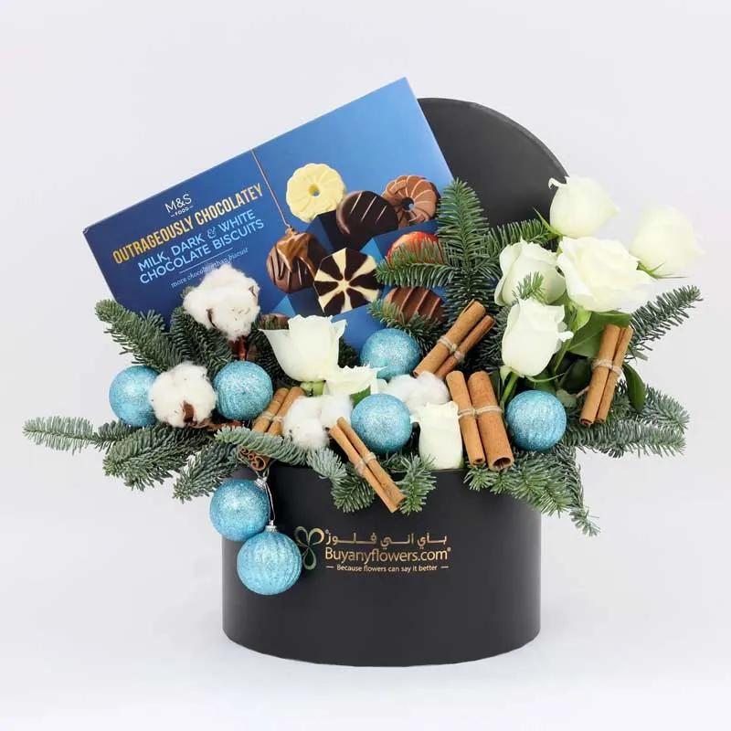 Winter Flowers and Chocolates