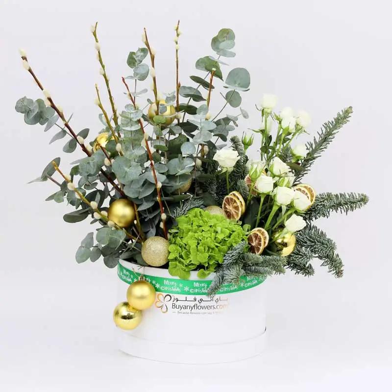 Winter Holidays Flower Arrangements
