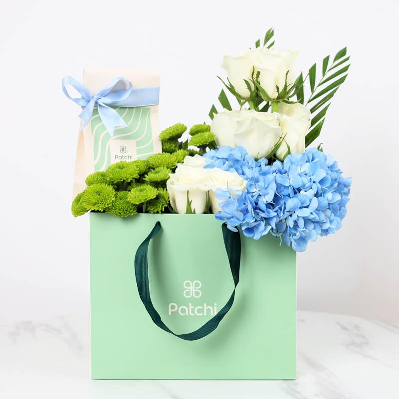 Winter Floral Patchi Arrangement