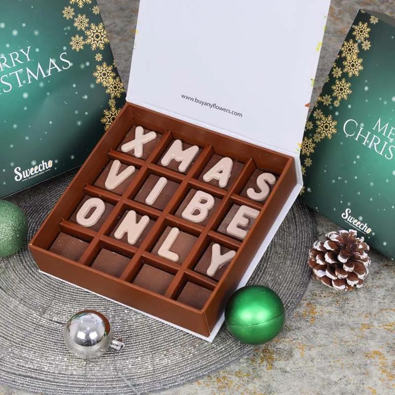 Xmas Vibe Only Chocolate By Sweecho