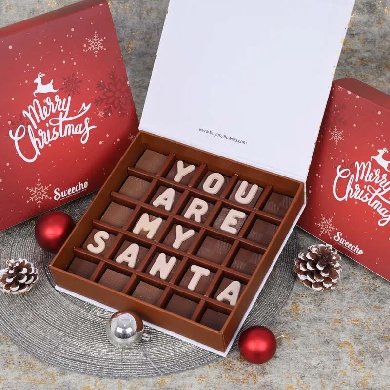 You Are My Santa Chocolate By Sweecho
