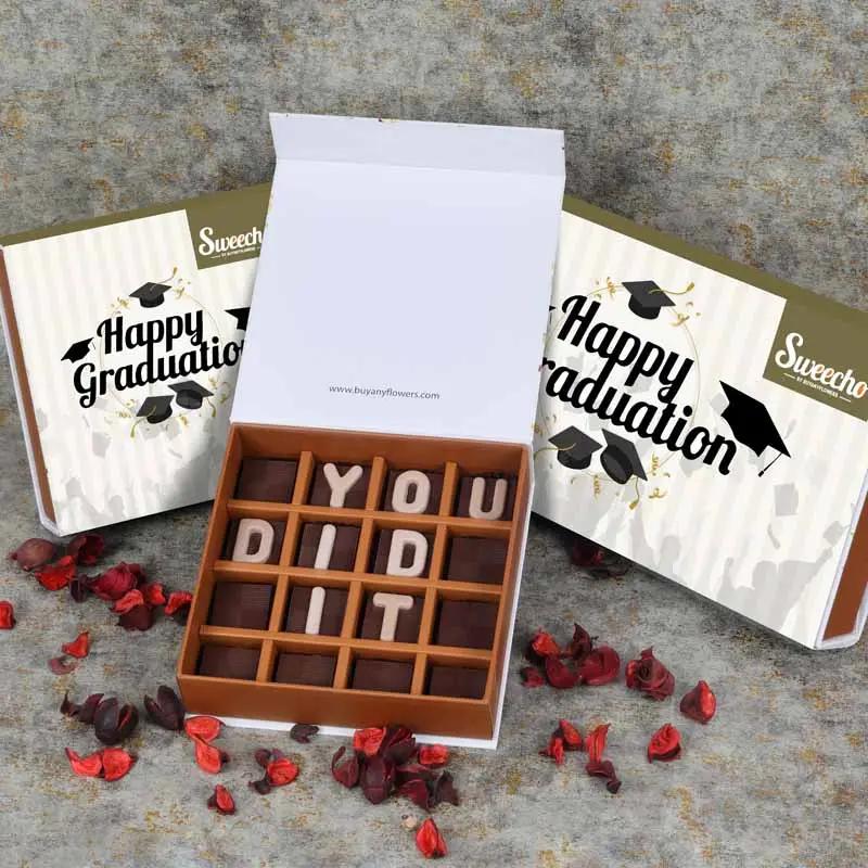 You Did It Chocolates By Sweecho