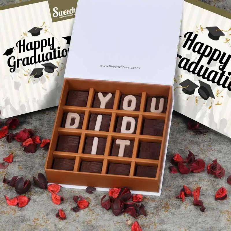You Did It Chocolates By Sweecho