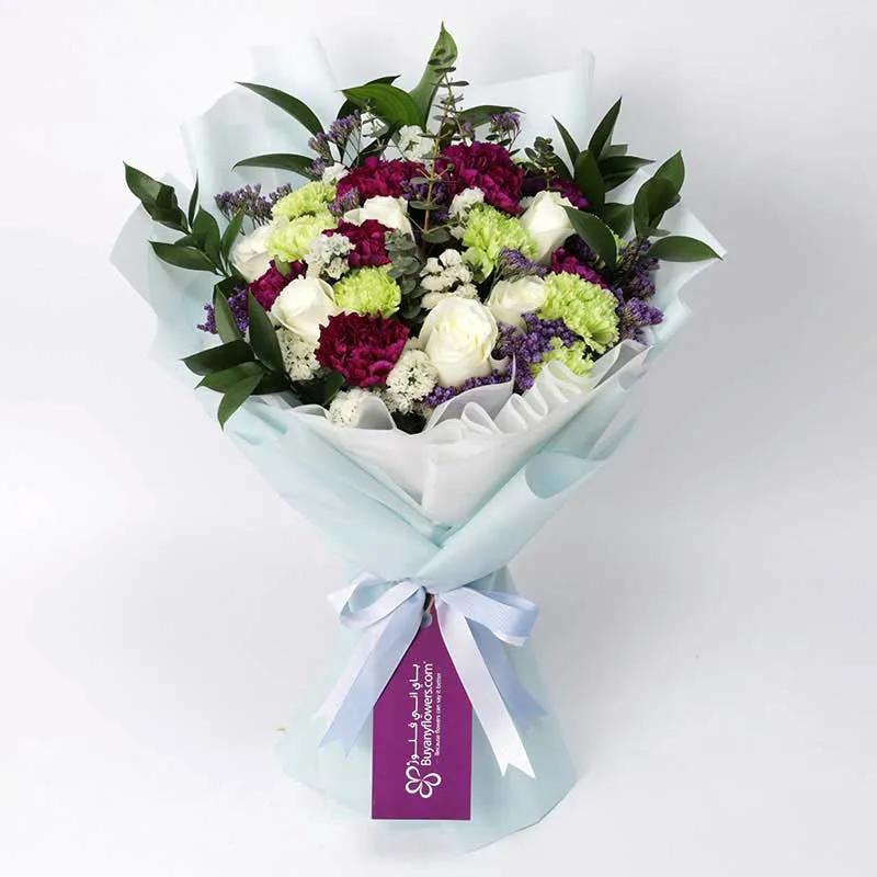 Youth 21 Roses and Carnations Bouquet