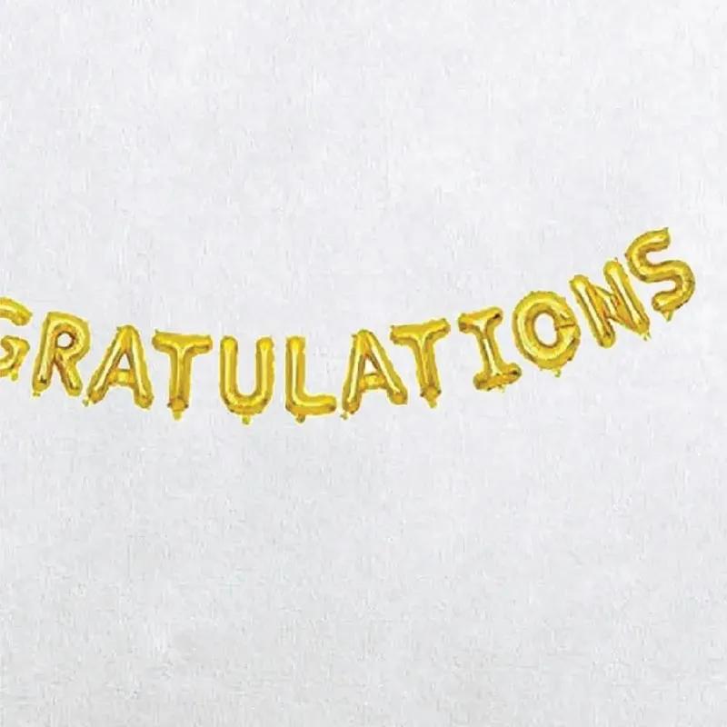 Congratulations Letter Balloon