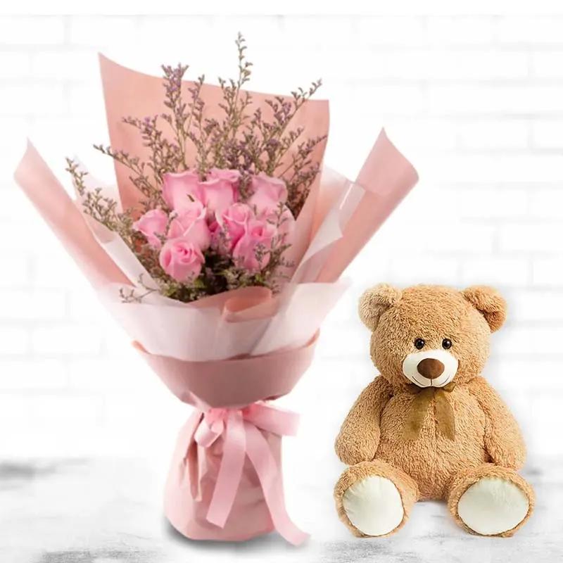 Desperate Pink and Teddy Bear