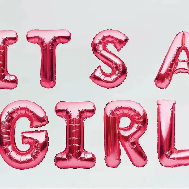 Its a Girl Letter Balloon