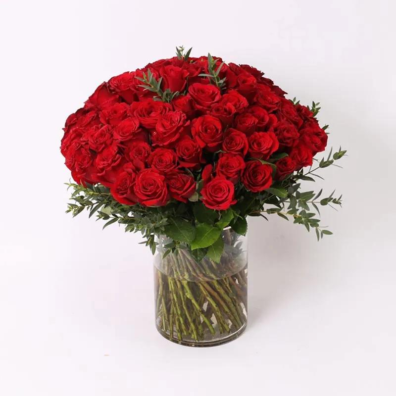 Long Awaited Love 75 Red Roses