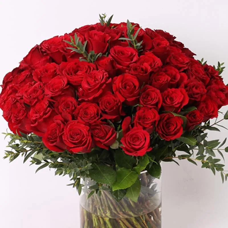 Long Awaited Love 75 Red Roses