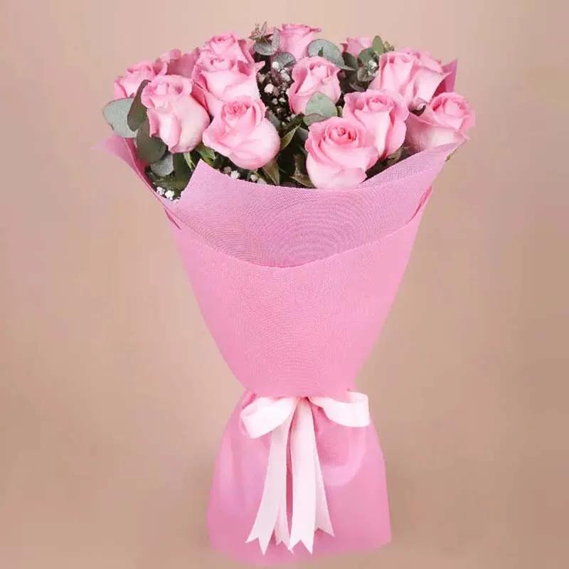Love For 21 Pink Roses Bouquet