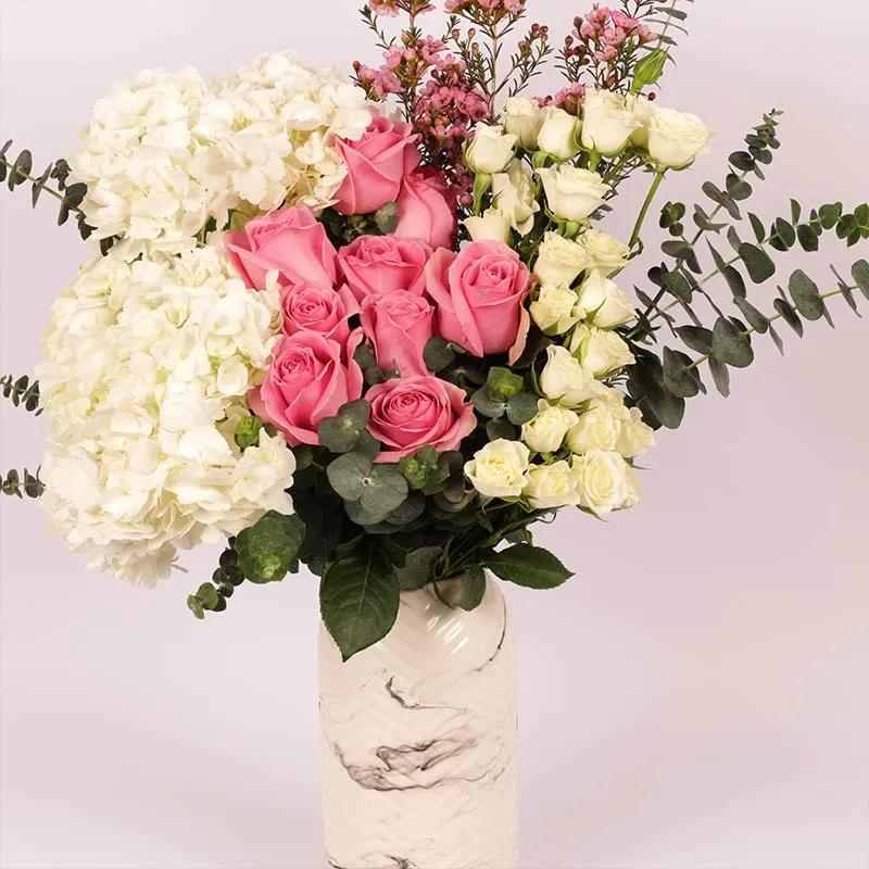 Ma Belle Flowers in Vase