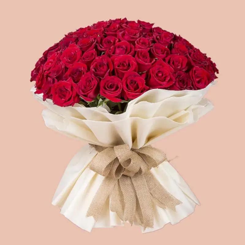 Morning Love 101 Red Roses Bouquet