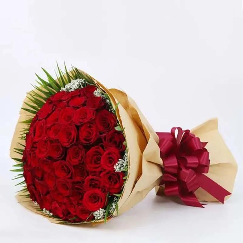 51 Red Roses Bouquet