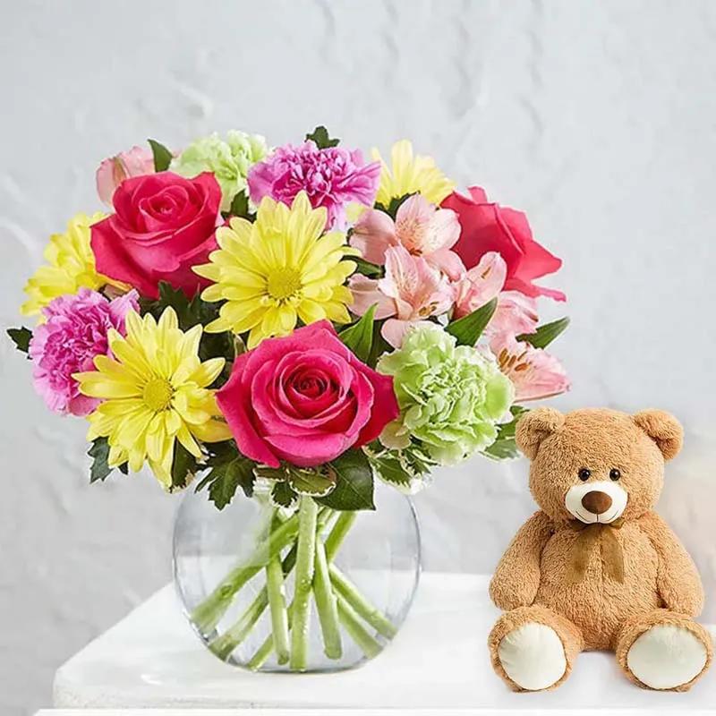 Spring Passion and Teddy Bear
