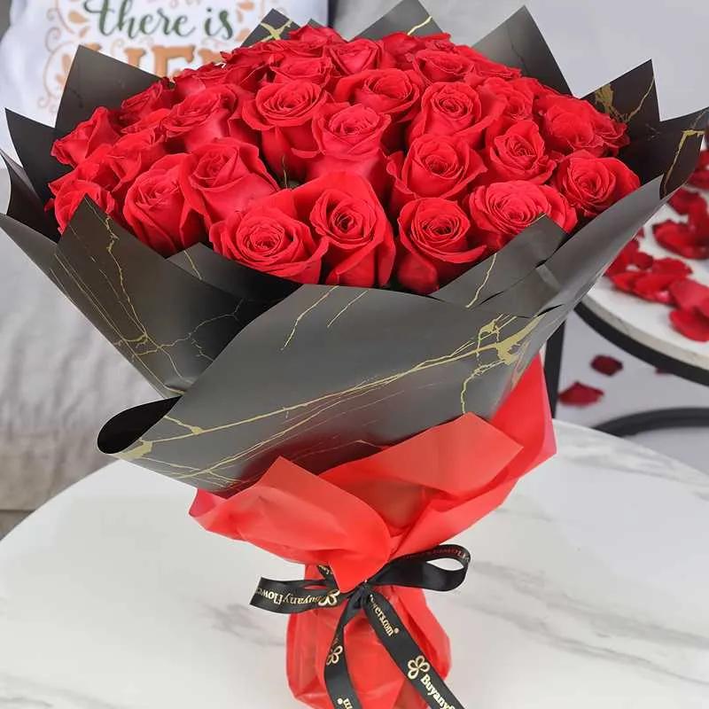 With Love 51 Red Roses Bouquet