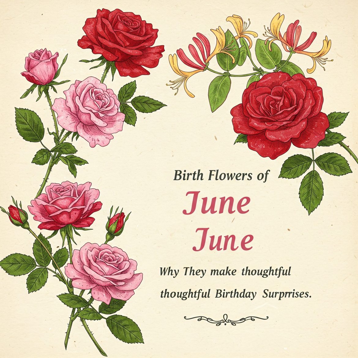 Birth Flowers of June