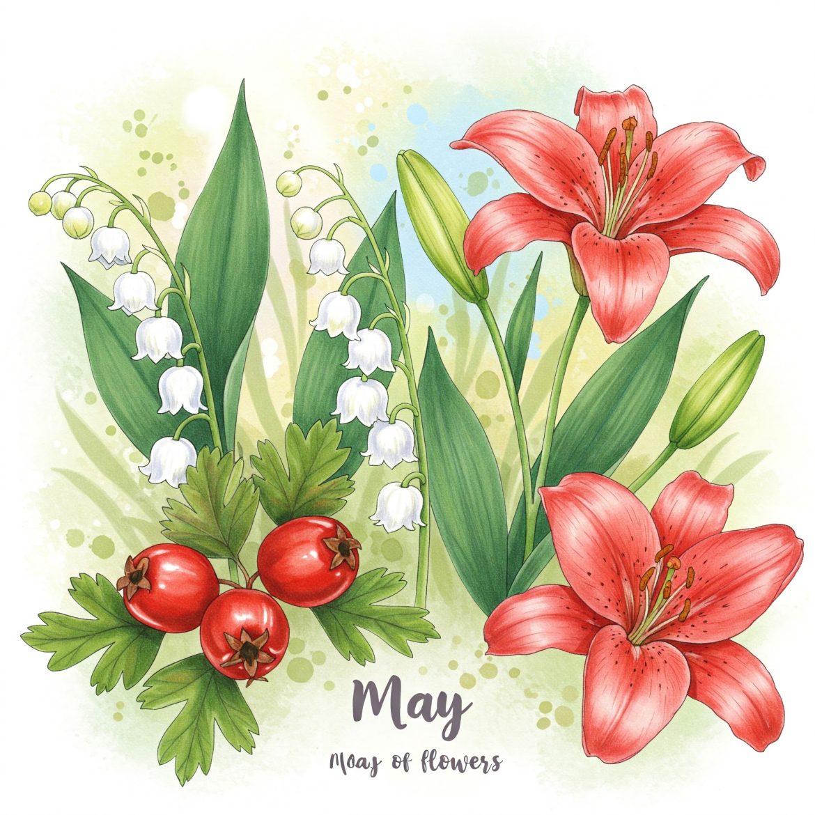 May Birth Flowers