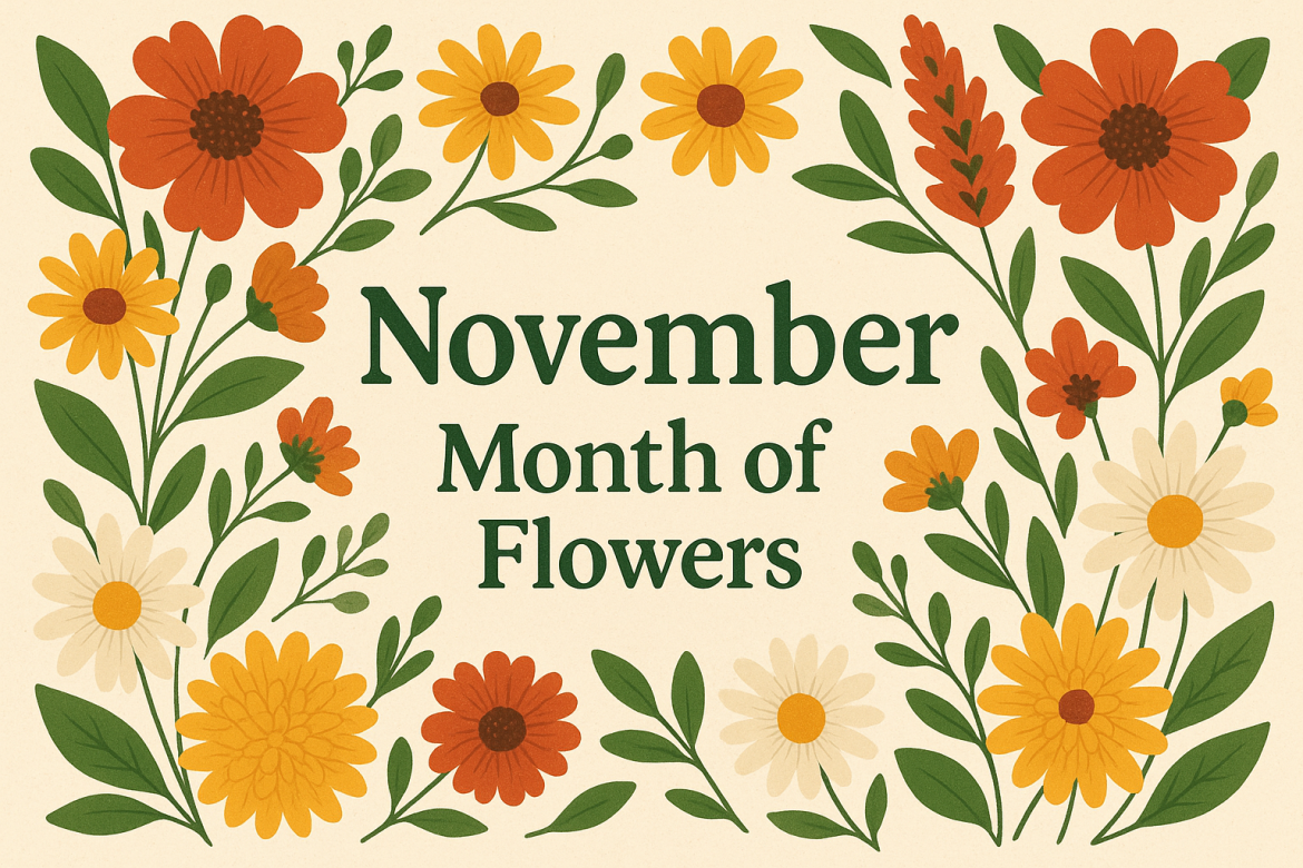 November Month of Flowers