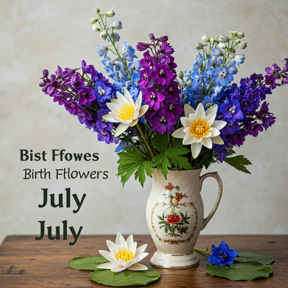 What Are the Birth Flowers of July