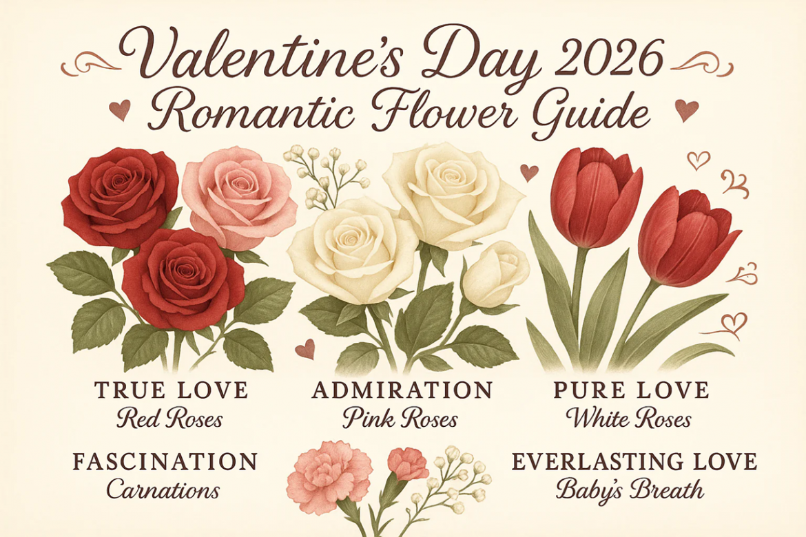 Top 10 Valentine’s Day Flowers