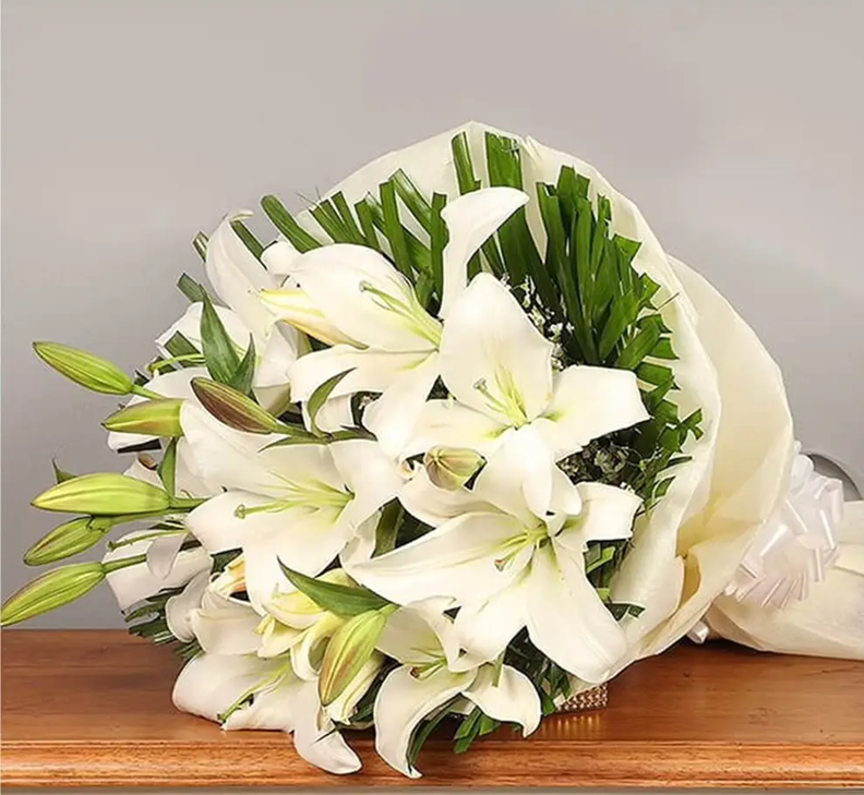 lily flower bouquet
