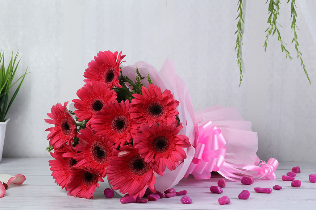 Gerberas flower bouquet